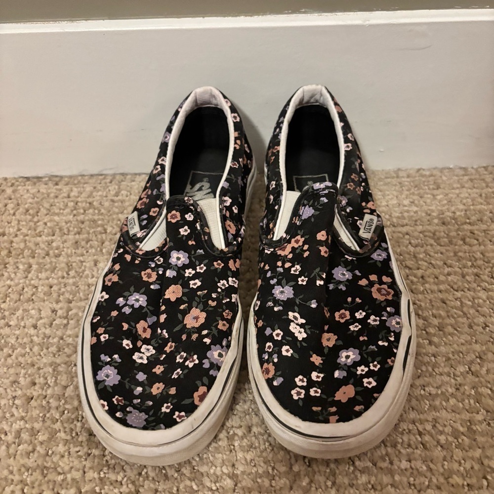 Vans Classic Slip On Floral - size 5.5​​ - Picture 4 of 11